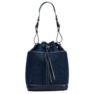 Zara Denim Bucket Bag